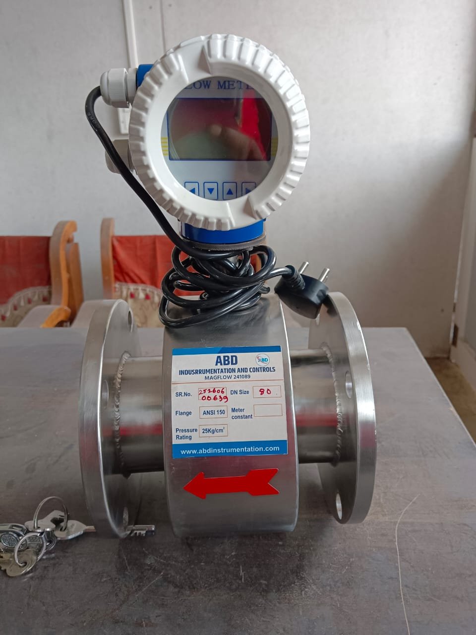 Battery Operated Electromagnetic Flowmeter